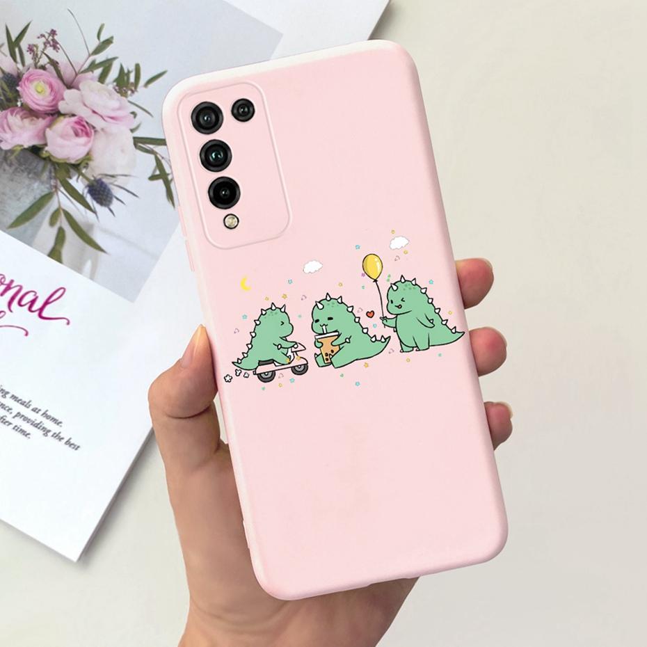 Чехол для Honor 10X Lite Милый Мультяшный Конфетный Цвет Мягкий Силиконовый Чехлы для Телефона Для Honor 10X Lite DNN-LX9