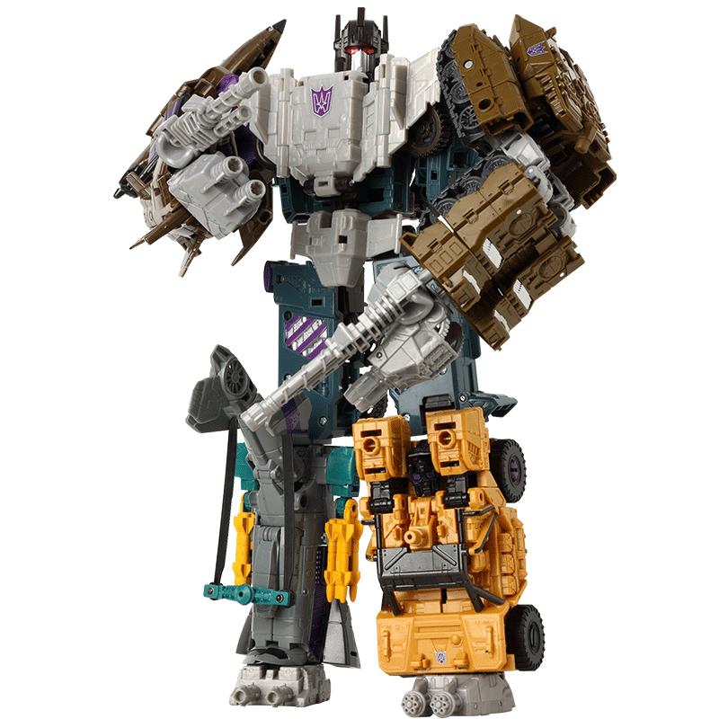 HZX 6 в 1 Devastator Haizhixing трансформирующиеся игрушки фигурка действия Аниме KO G1 Робот самолет транспортное средство инженерное m