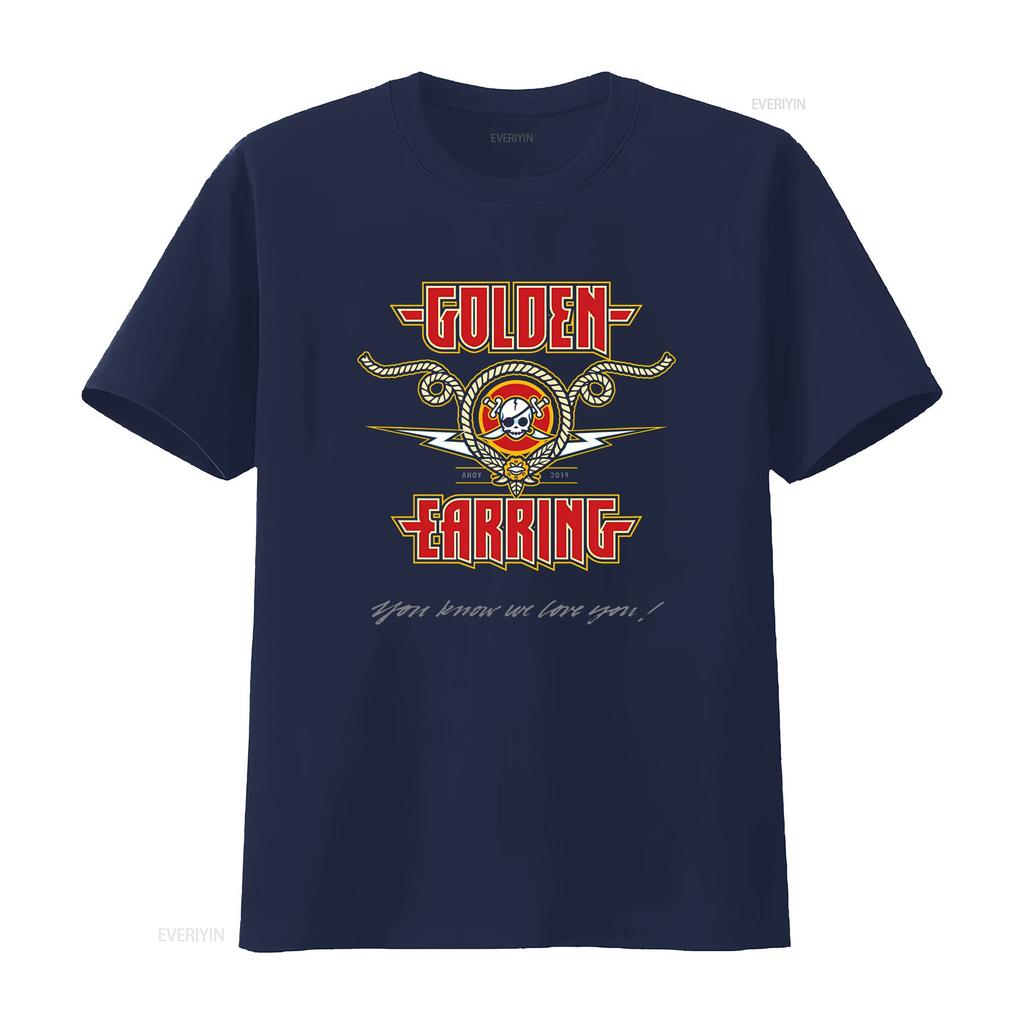 Golden Earring You Know We Love T Shirt Full Size S 5xl Vintage Washed Top For Everyday Wear Slightly Versatile Casual Graphic
