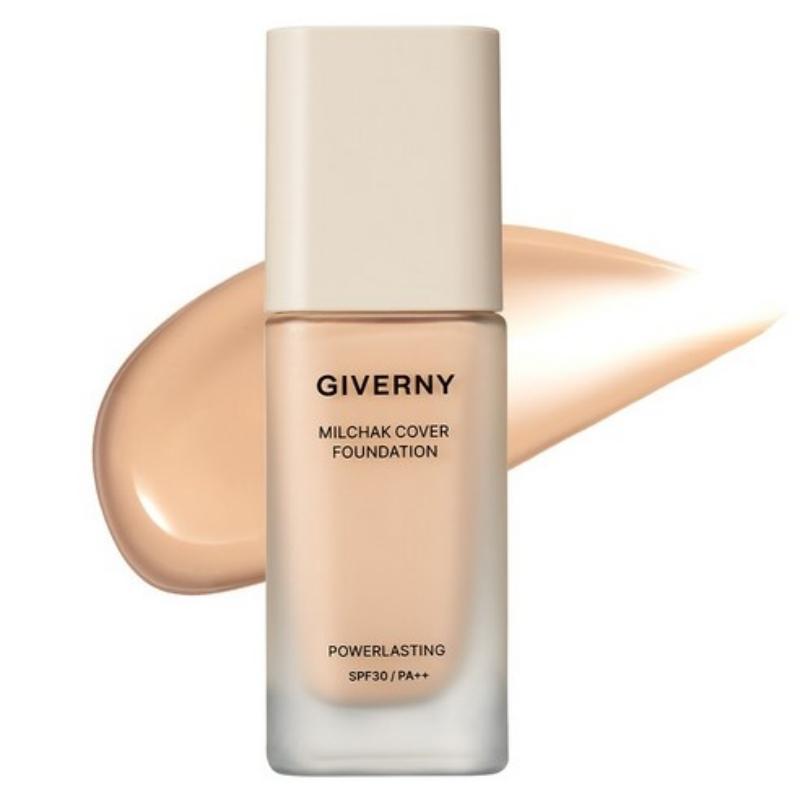 Giverny Milchak Cover Foundation 30ml (3Options)