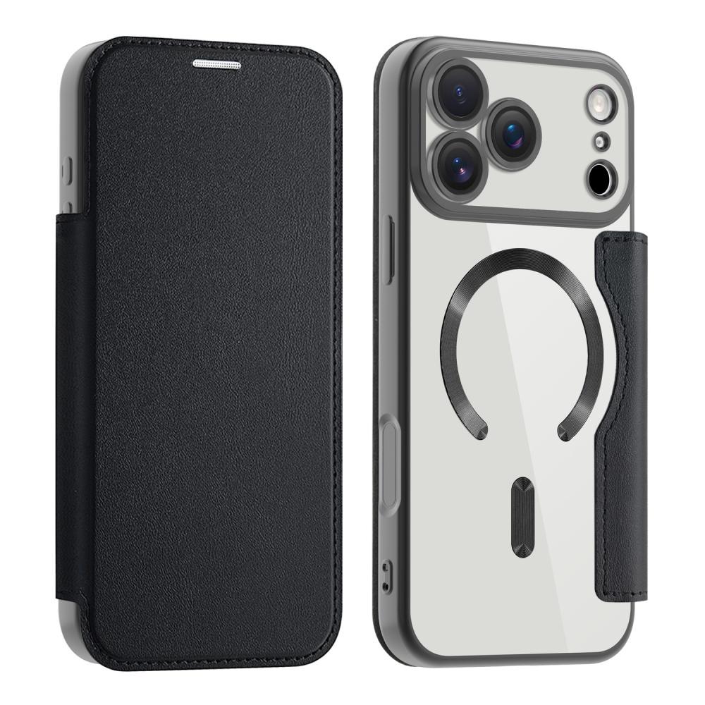 Чехол-кошелек с магнитной застежкой и слотом для карт с покрытием для iPhone 11 12 13 14 15 16 17 Pro Max, прозрачный, складной, кожаный, флип-чехол