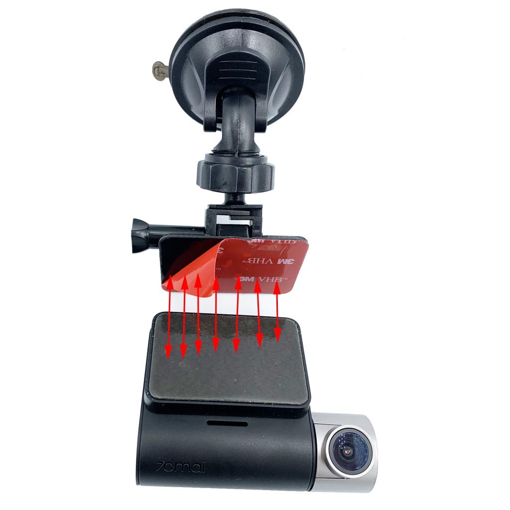 Для 70mai pro plus + A500s A500 держатель на присоске 70 mai A500S держатель видеорегистратора для Xiaomi 70mai аксессуары для автомобильного стайлинга с 3 м