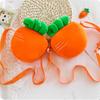 Cute Fruit Kids Plush Bag Strawberry Carrot Crossbody Bag Candy Bag Plush Shoulder Bags  Coin Purse