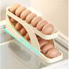 Egg Storage Box Egg Rolling Style Egg Holder For Refrigerator Double Layer Refrigerator Side Door Antidrop Kitchen Storage Box
