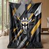 Juventus FC Theme blanket Soft Flannel Blanket Plush Throw Blanket Cozy Sofa Bed Blanket for Home Decor