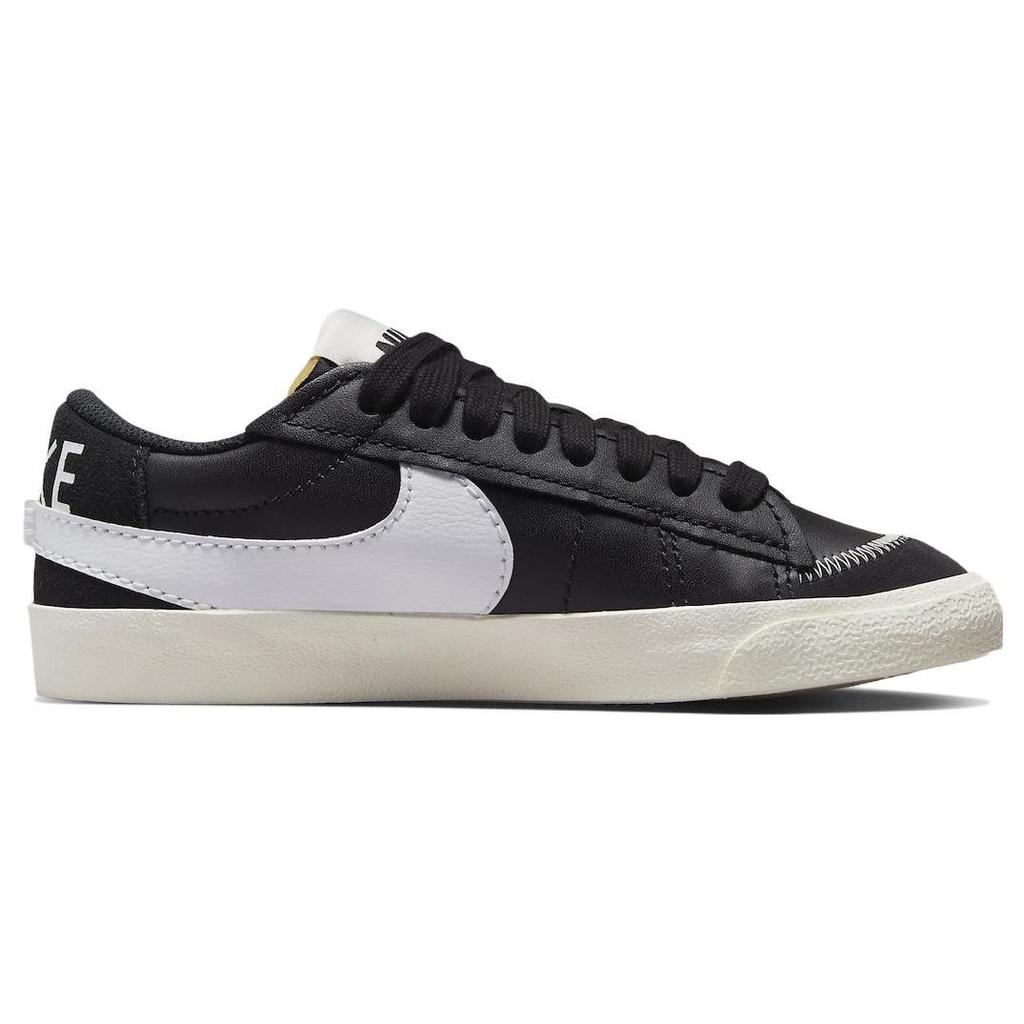 Nike Blazer Low 77 Jumbo Черно-белые женские кроссовки Sail FD9858-001