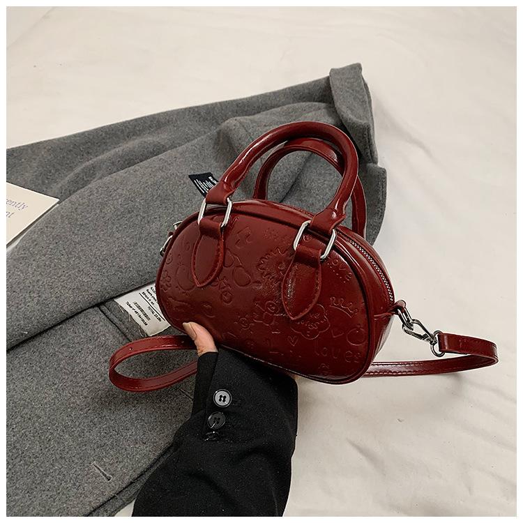 Customer Order Versatile Bag Women's Autumn and Winter Retro Fashion Portable Pillow Bag Niche Commuter Messenger Women's Shoulder Bag