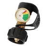 Propane Tank Gauge Level Indicator Brass Propane Pressure Gauge for 5-40lb Tanks