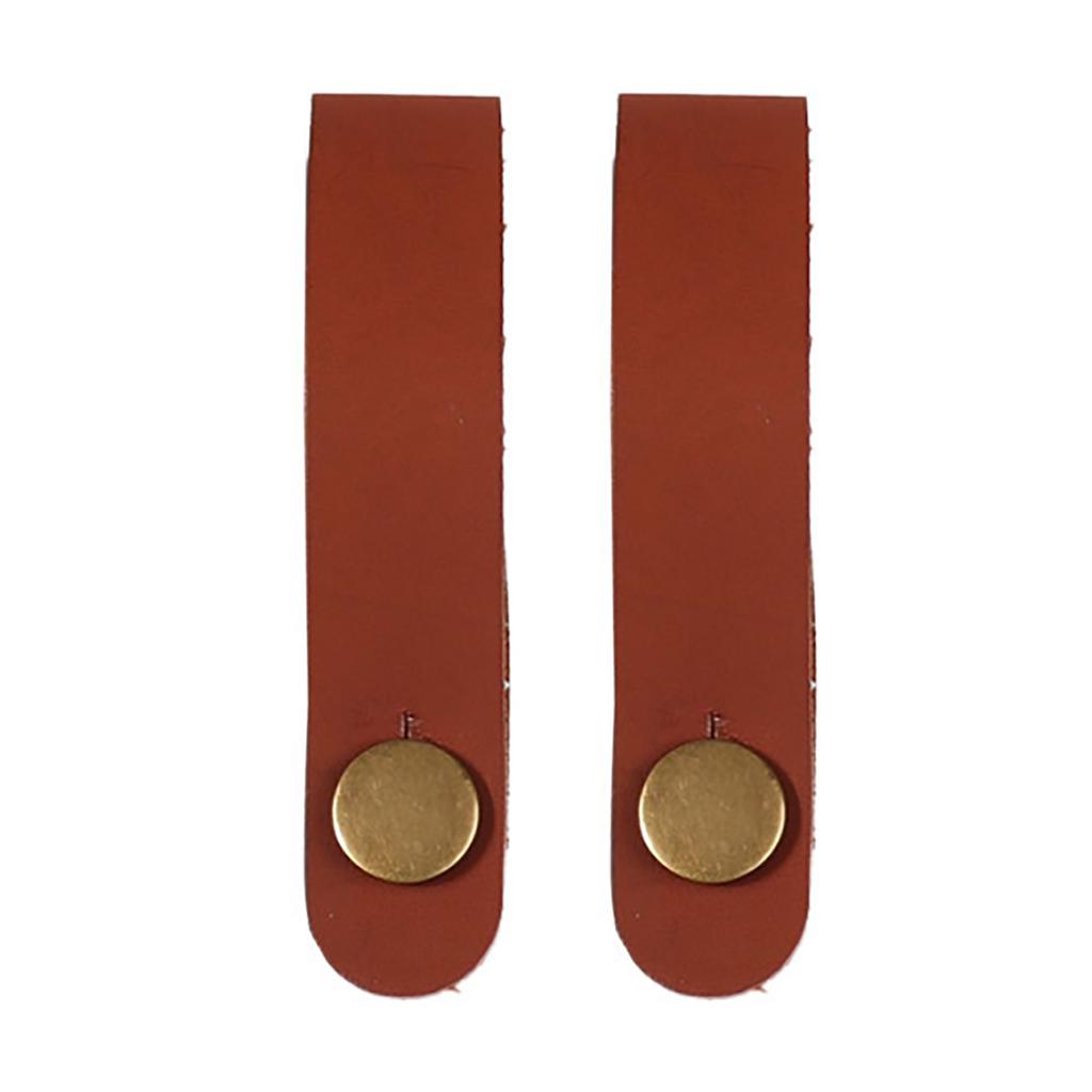 2 шт. кожаный ремешок для гитары с крючком, ремешок для грифа гитары, пуговица, ремешок для акустической электрогитары, укулеле