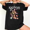 2026 Katseye Kpop Графическая футболка Винтажная Katseye Тур "Прекрасный Хаос" Футболка Katseye Gnarly Хип-хоп Уличная одежда Оверсайз Футболка