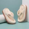 Flip Flops,Thick Sole Soft Sole Comfortable Walking Slippers,Comfortable Non-slip Beach Slippers