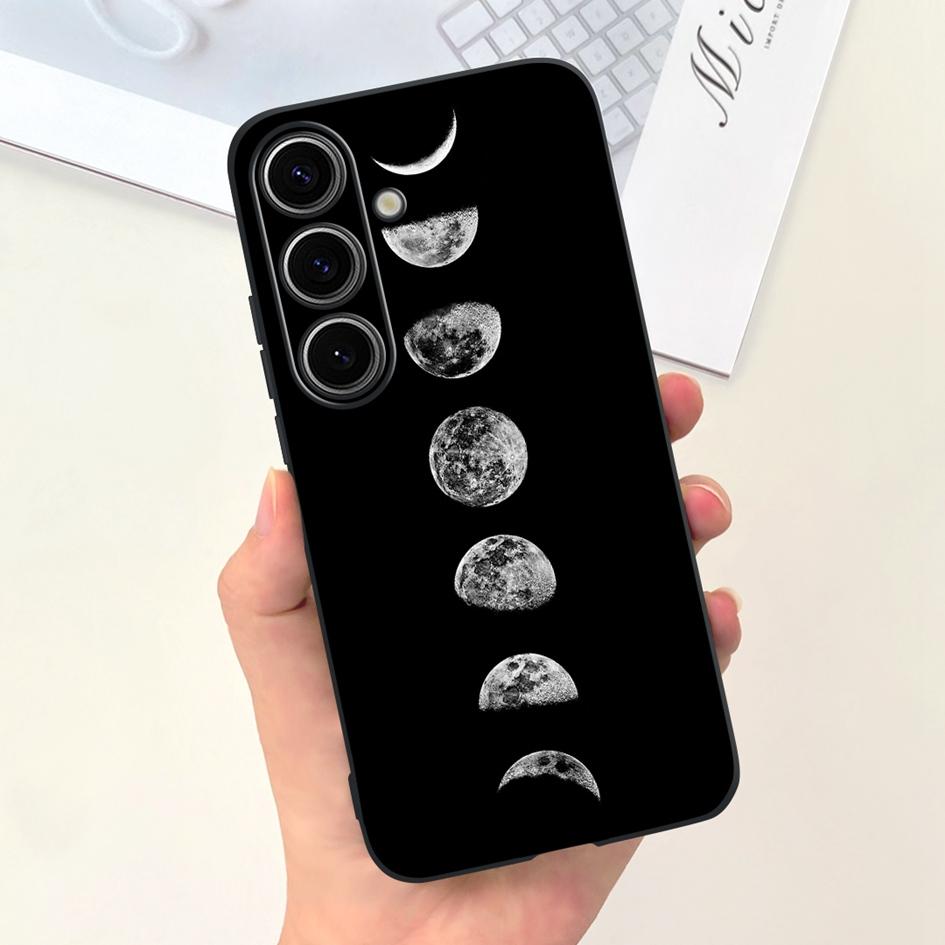 Чехол для Samsung Galaxy S24 Plus Милый Желтый Утенок Астронавт Матовый Силиконовый Мягкий Чехол для Samsung S 24 S24 Ultra S24+ 5G Funda