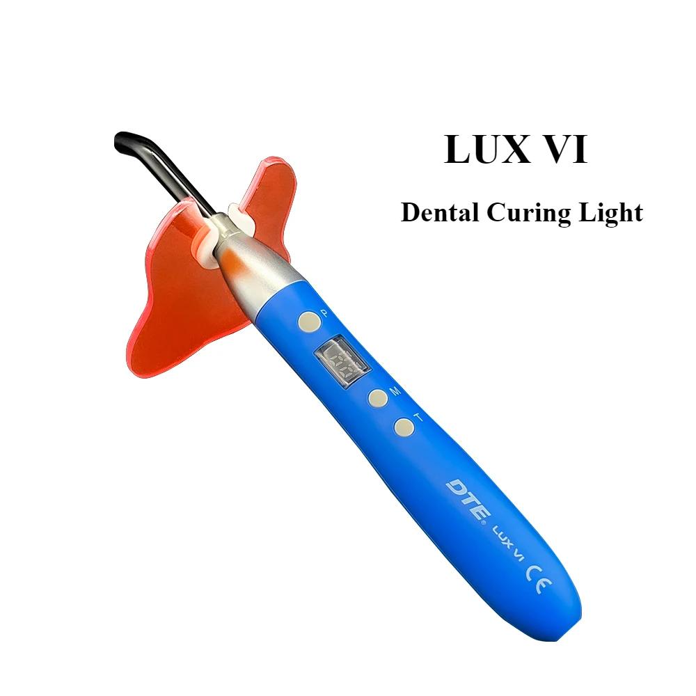 Woodpecker LUX VI Dental Curing Light Wireless Type Machine Oral Photosensitive Lamp Teeth Whitening Resin Wireless Filling