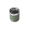 YETI Rambler 10 Stackable Lowball 2.0 Vacuum Insulated Stainless Steel with MagSlider Lid, Camp Green