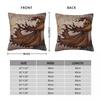 Fairy Passage To Autumn Square Pillowcase Polyester Linen Velvet Printed Zip Decorative Pillow Case Room Cushion Cover 45X45