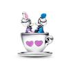 Новые Шармы-Бусины Серии Микки и Минни Miniso Оригинальные Идеально Для Браслета Бусины Дональд Дак Шарм Женские Тонкие Ювелирные Изделия