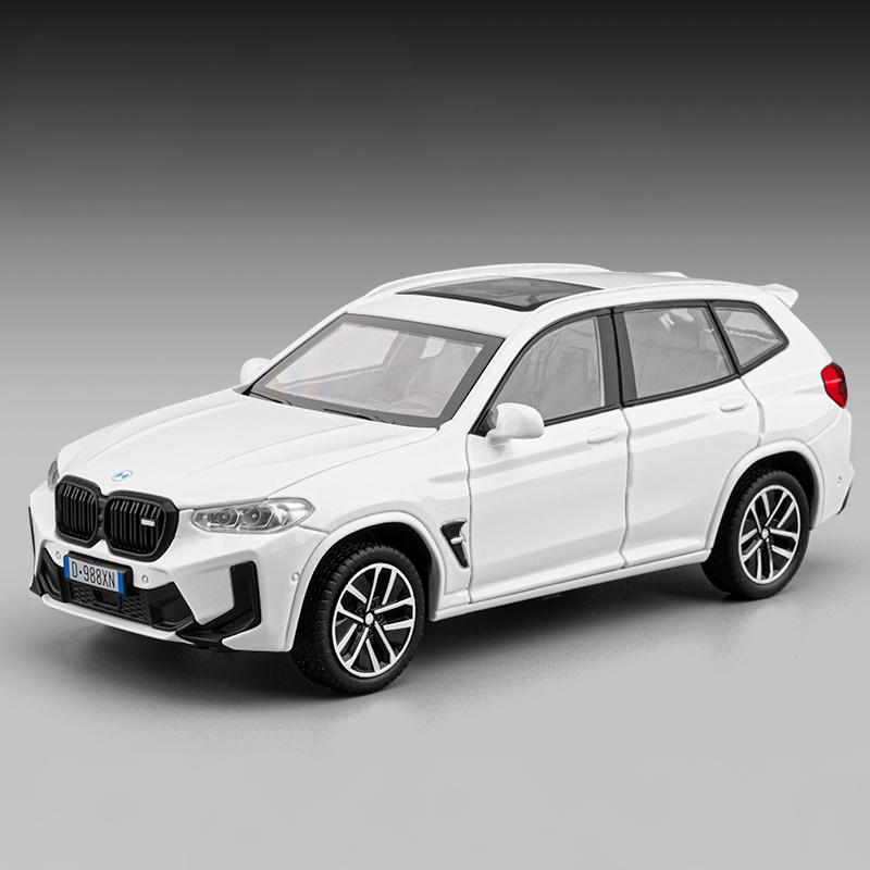 1:32 BMW X3M X3 IM Внедорожник Металлический Литой Модель Автомобиля Звук и Свет Детская Игрушечная Машинка Высокая Симуляция Украшение Праздничный Подарок