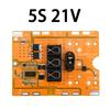 Плата заряда BMS 5S 20A 21V 18650 Li-ion аккумулятора с защитой от перегрева NTC и разъемом DC 5S BMS PCM Для электроинструментов