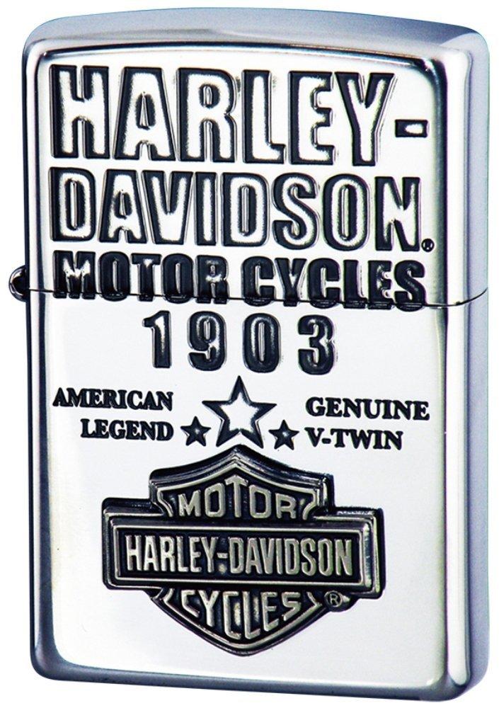 ZIPPO Lighter 200 Japan Limited Silver Harley-Davidson HDP-58