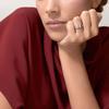 Cartier C De Классическое Платиновое Кольцо с Буквой Унисекс кольца B4098200