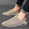 2024 New Sneakers Men Breathable Mesh Lightweight Casual Walking Man Shoes Slip-On Driving Men Loafers Zapatos Casuales