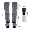 360° Foot Leg Massager With Heat Compression Blood Circulation Lymphatic Drainage Calf Foot Massager Warm Compress Pain Relief