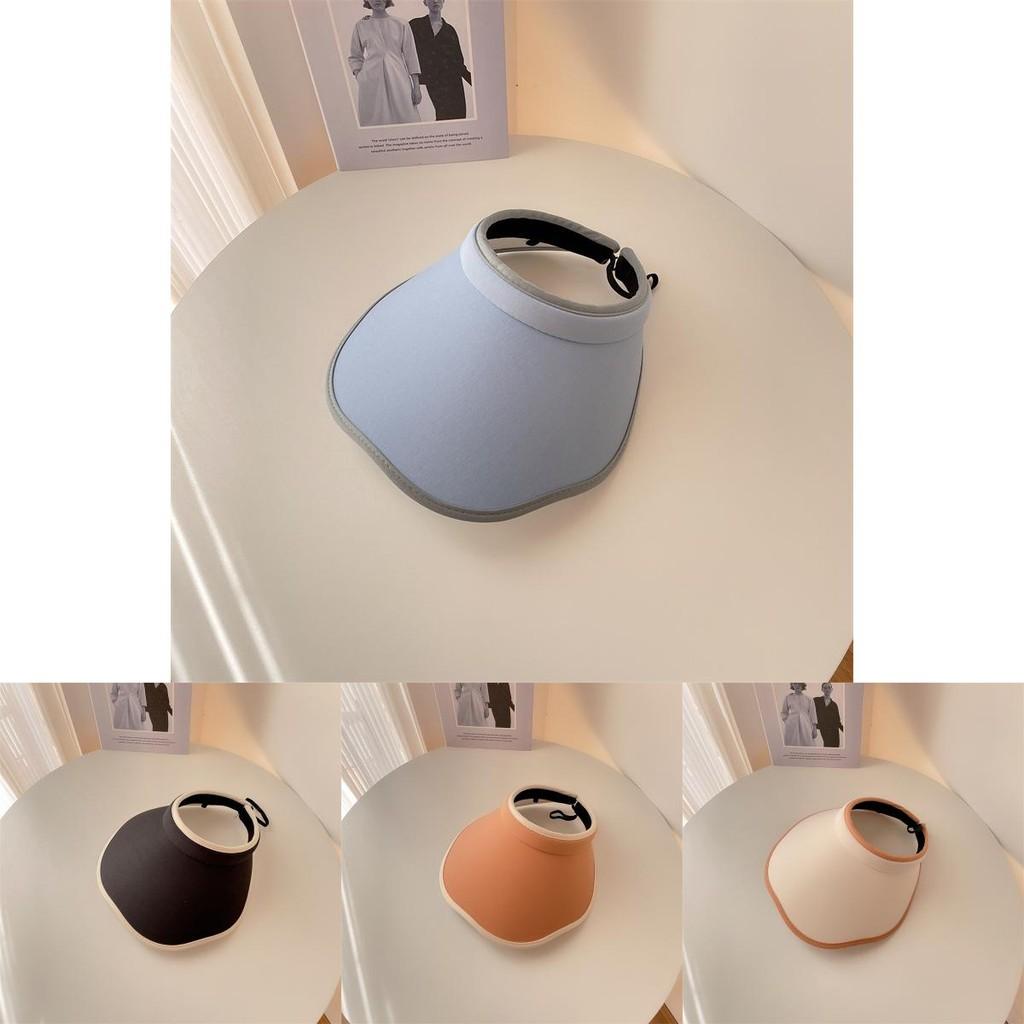 Adorable Uv Protection Visor Hat For Women Adjustable Sunshade Summer Hat