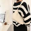 Shopping Fashion Women Retro Corduroy Underarm Bag Shoulder Bags Zipper Female