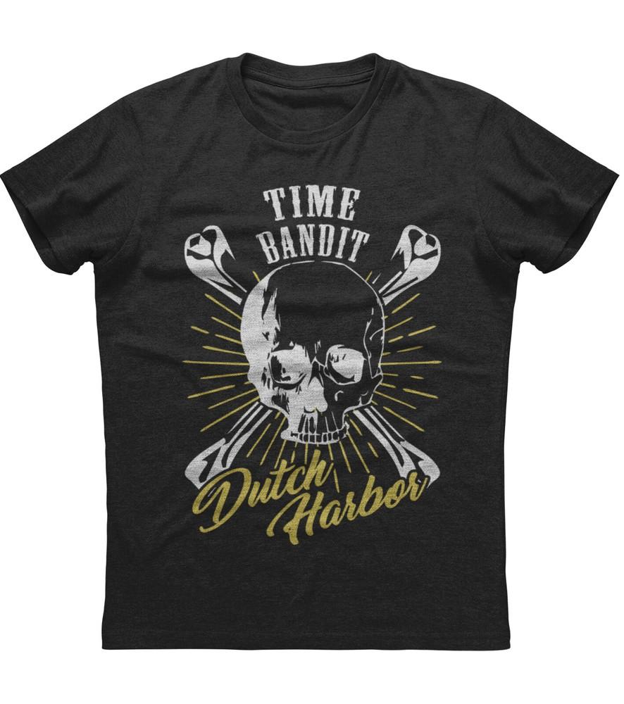 Time Bandit Dutch Harbor Mens Unisex Cotton T-shirt