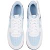 Nike Кроссовки Air Force 1 для скейтбординга, противоскользящие, износостойкие, низкие, детские. Сине-белые кроссовки IB7686-400
