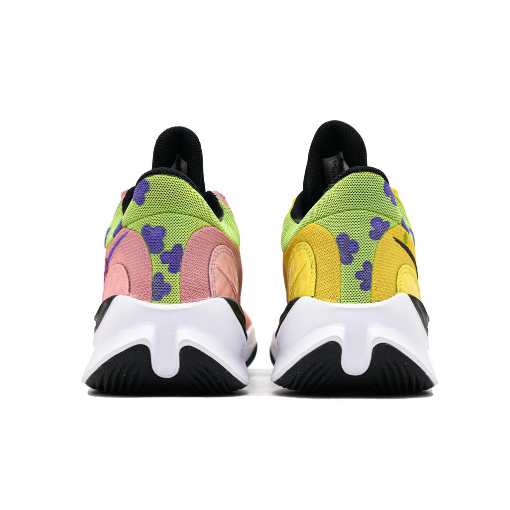 Nike Renew Elevate 3 Heartbeat Moment Lightweight Anti Slip Low top Basketball Shoes Men's Yellow Pink DD9304-500(Team241-)