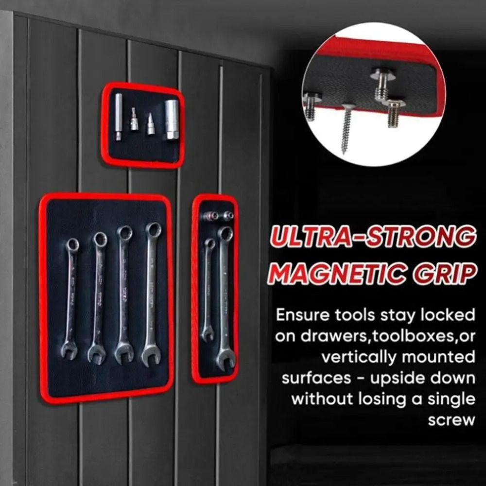 Heavy-Duty Magnetic Parts Organizer Strong Magnet Magnetic Parts Holder  Workshops
