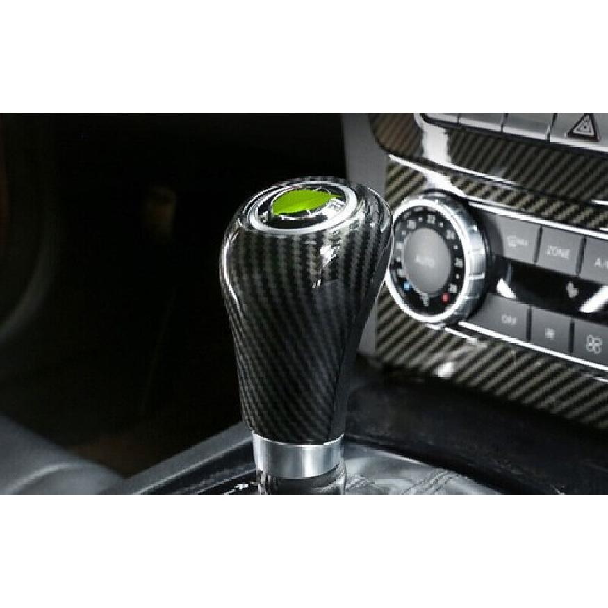 Для Benz C-Class W204 2004-2014 Карбоновая внутренняя накладка на ручку переключения передач 1 шт.