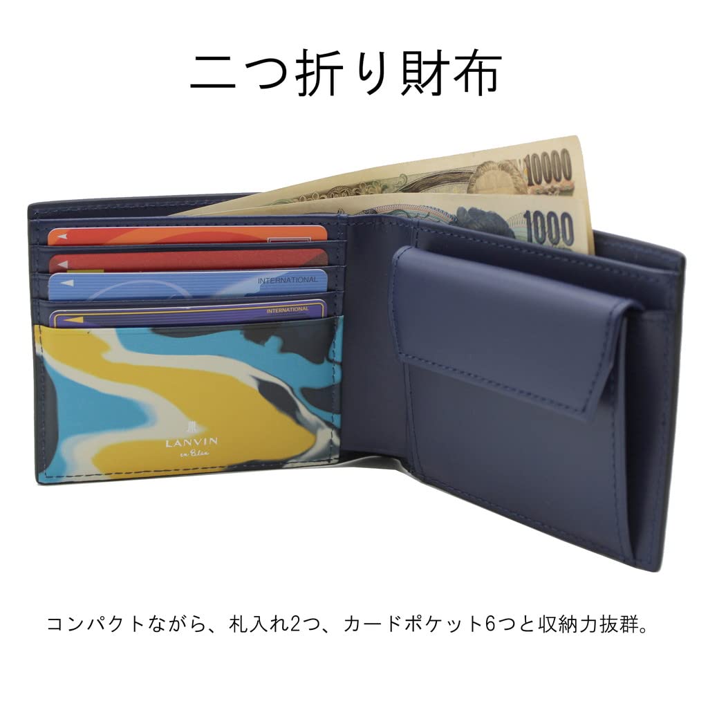На Bifold Wallet Белый [Lanvin Blue]