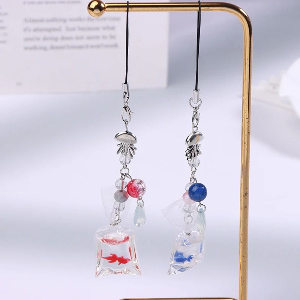 Милый Y2K сотовый телефон ремешок кулон мобильный шнурок чехол для телефона рыбка телефон цепочка сумка брелок