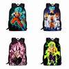 Dragon Ball Anime Kids Backpack With Durable Oxford Material And Air Cushion Straps For School