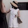 2024 Summer Women's Luxury Minimalist Linen Vest and Shorts Set