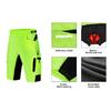 WOSAWE Men's Cycling Shorts Built-in 3D Cushion Padding Loose Fit Shockproof MTB Bike Trousers Breathable with Multi Pockets