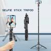 Portable Handheld Telescopic Selfie Stick 1.53m Selfie Stick Tripod  Live Broadcast