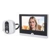 4,3-дюймовая дверная камера 1080P WIFI для входной двери, широкоугольная 150 градусов, с обнаружением движения, глазок-монитор