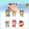 Charming Crayon Shin-chan Character Dolls Cute Animal Designs For Cake Decorations