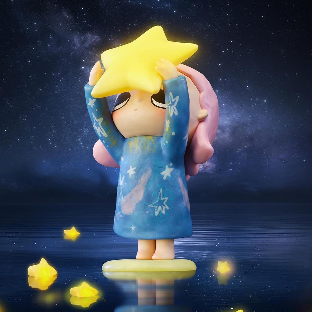 POP MART Nyota Growing Up by Your Way Series Box 12 Pop Mart Gacha Gacha Blind Box Figure Plastic Model Premium Toy PVC Soft Vinyl Original Character