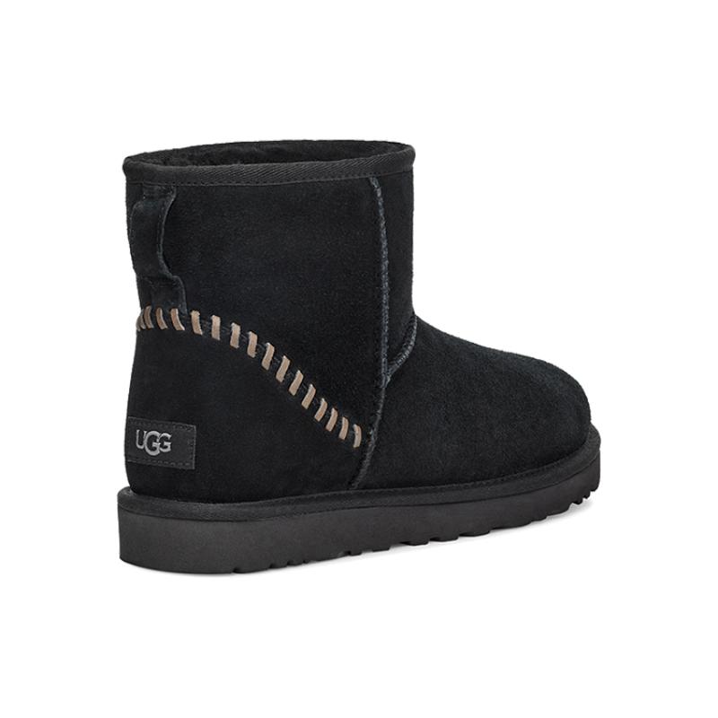 UGG Классические замшевые ботинки-деко 'Черный' Кроссовки 1115565-BLK