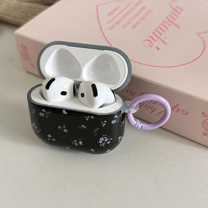 Маленький свежий полноэкранный цветочный чехол для наушников Airpods Pro 1 для Apple 1/1/1 поколения беспроводной Bluetooth чехол