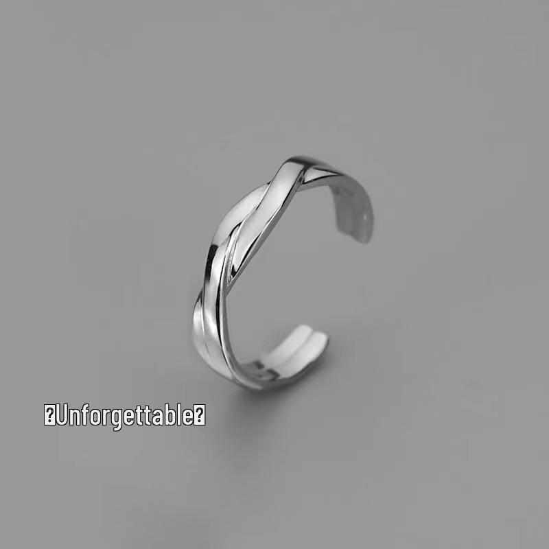 Men's Adjustable Retro Hip-Hop Index Finger Ring - Open, All-Match Single Trend Ring
