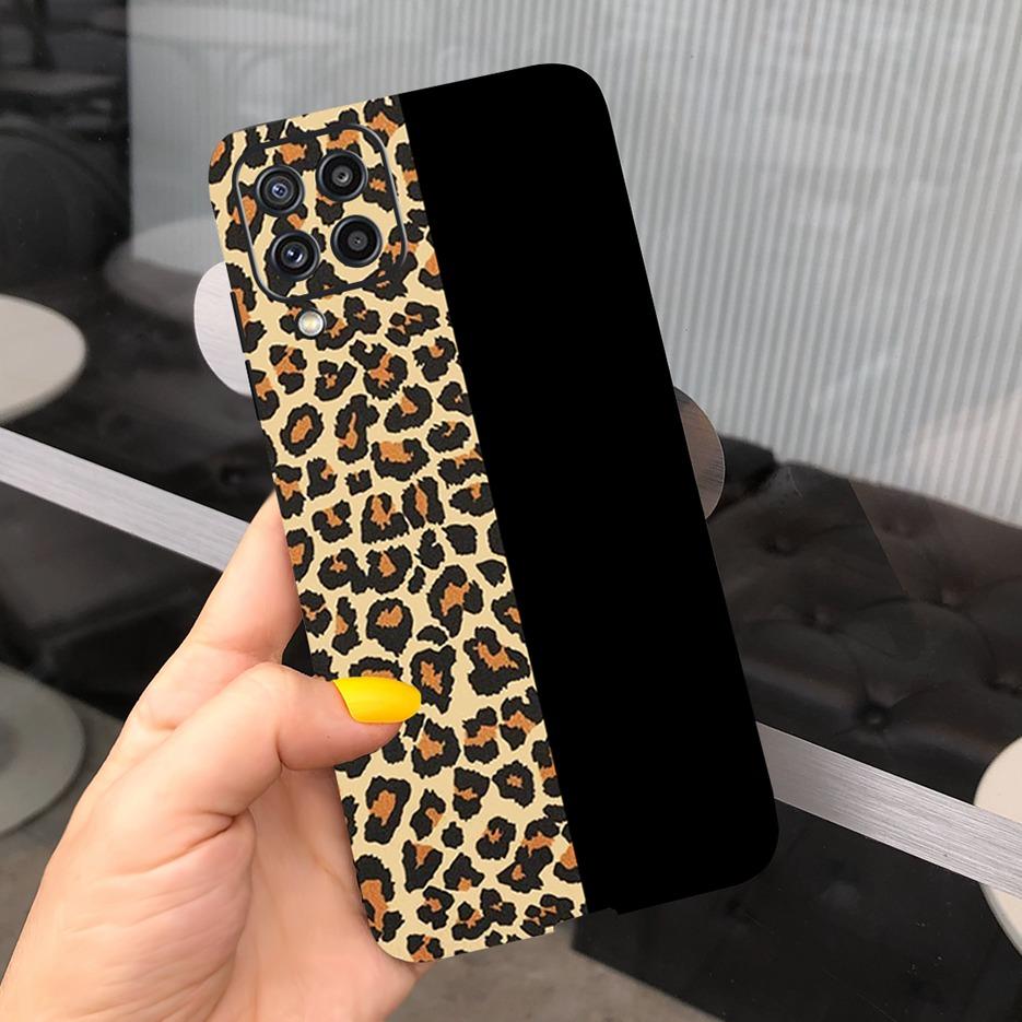 Чехол для Samsung Galaxy M32 Чехол Samsung M12 Мягкий Силиконовый Цветочный Чехол для Телефона Для Samsung M32 M325F Обложка Galaxy M 12 32 M12 TPU Funda
