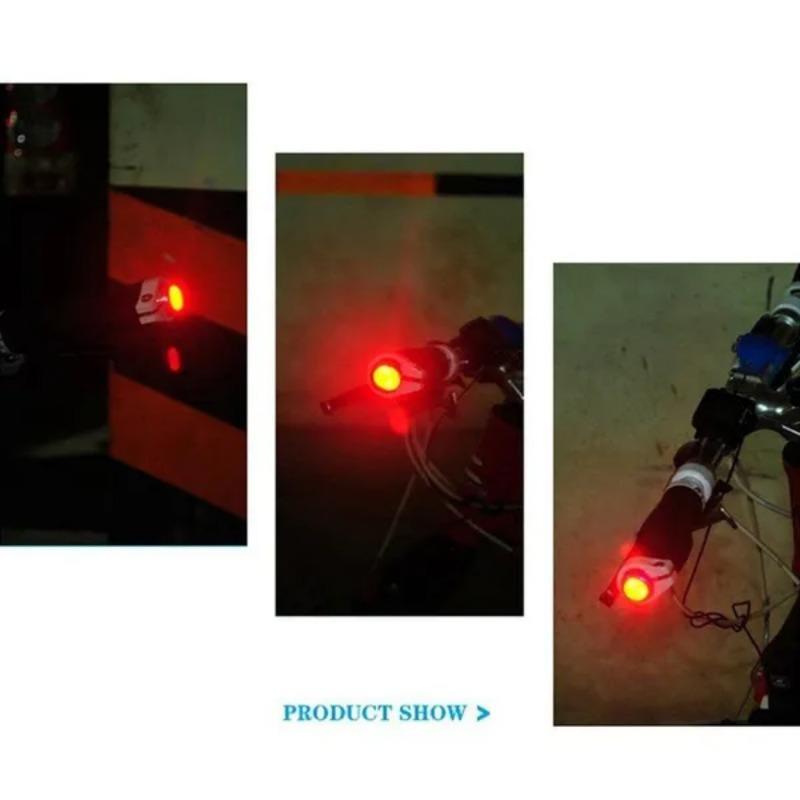 1 пара велосипедных указателей поворота, светодиодные заглушки на руле, индикаторные лампы