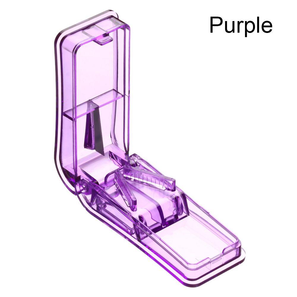 Slicer Pill Case Storage Tablet Divider Multiple Pill Cutter for Small or Large Mini Pill Splitter