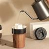 Wood Grain Thermo Cafe Thermos Mug for Tea Water Coffee Leak-Proof Travel Thermo Cup Stainless Steel Coffee Mug
