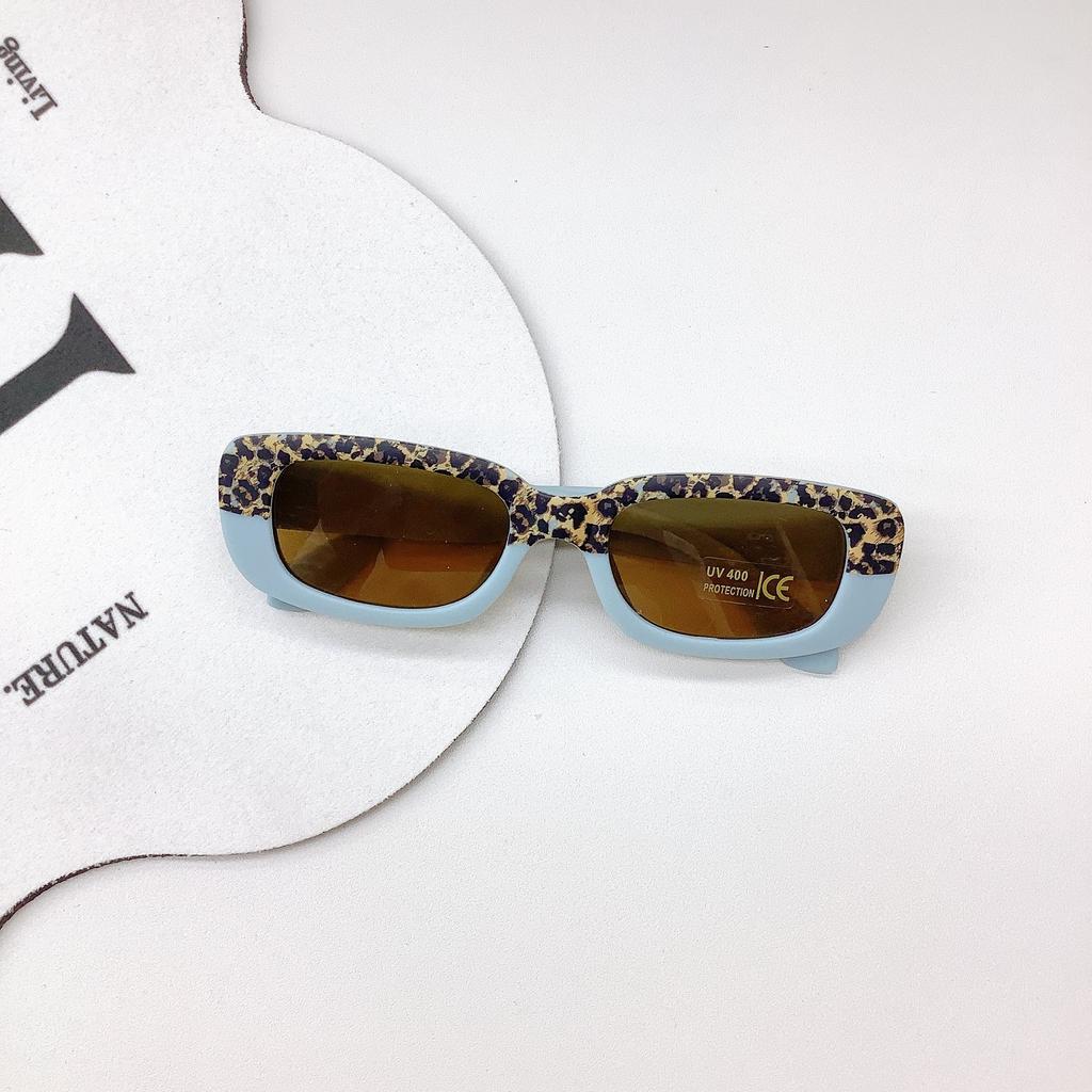 Ретро мода контрастные цветные детские солнцезащитные очки мода защита от ультрафиолета детские очки вогнутые солнцезащитные очки